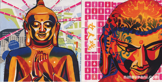  Collage of Buddhas